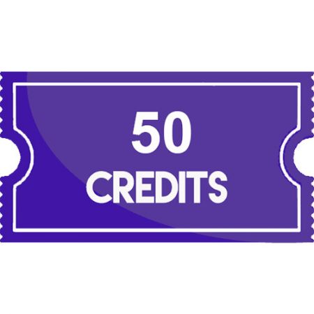 Buy 50 Credits to spend as you wish
